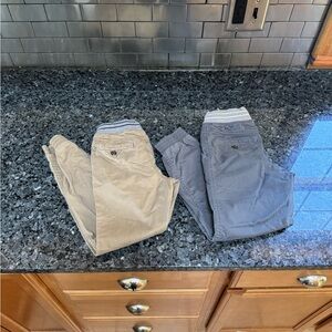 Cat & Jack Tan and Gray Jogger Pants